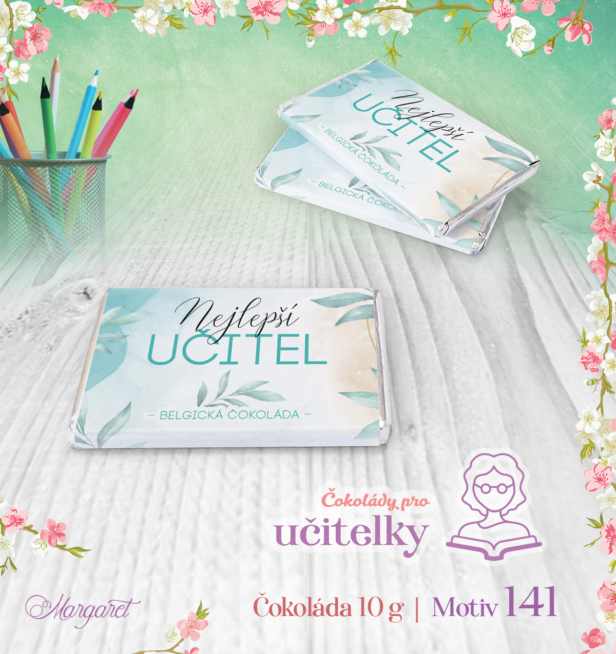 Belgické čokoládky 10 g (7 ks) | Motiv 141